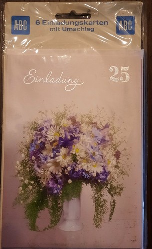 Einladungen zur silberhochzeit - einladungen,