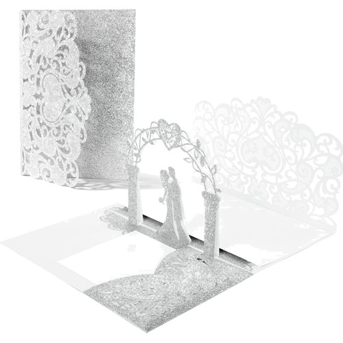 Pop hochzeitskarte 3d - pop,