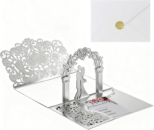 Hochzeitskarte pop mit - hochzeitskarte, pop-up