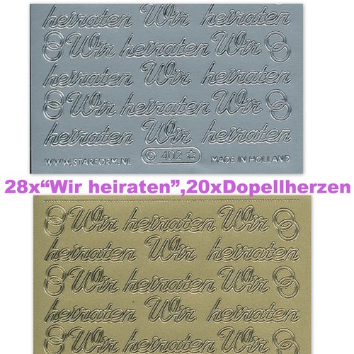 Sticker einladung zur hochzeit - sticker,